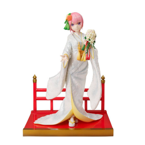 Figura Os Quíntuplos Quintessenciais 2 1/7 Ichika Nakano -Shiromuku 22 Cm