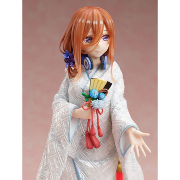 Figura Os Quíntuplos Quintessenciais 2 1/7 Miku Nakano Shiromuku 23 Cm