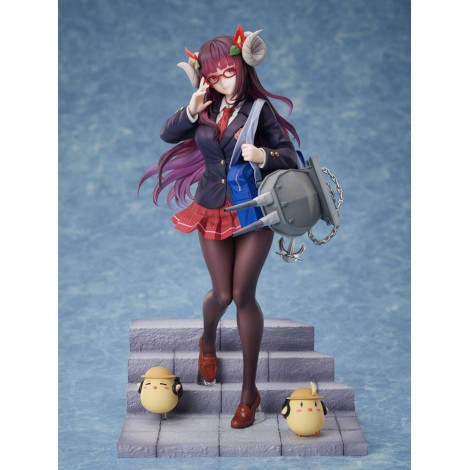 Figure Azur Lane 1/7 Suruga Straightfaced Model Student Ver. 25 Cm