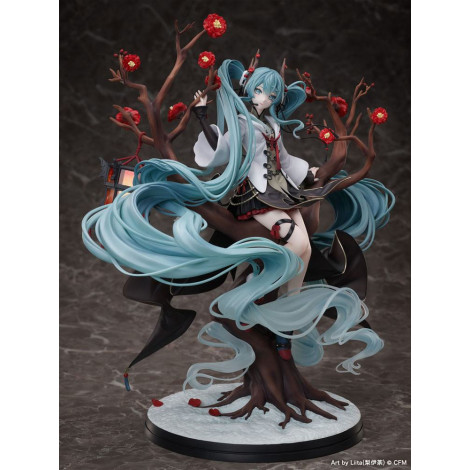 Figura Vocaloid 1/7 Hatsune Miku 2022 Ano Novo Chinês Ver. 30 Cm