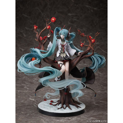 Figura Vocaloid 1/7 Hatsune Miku 2022 Ano Novo Chinês Ver. 30 Cm