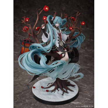 Figura Vocaloid 1/7 Hatsune Miku 2022 Ano Novo Chinês Ver. 30 Cm