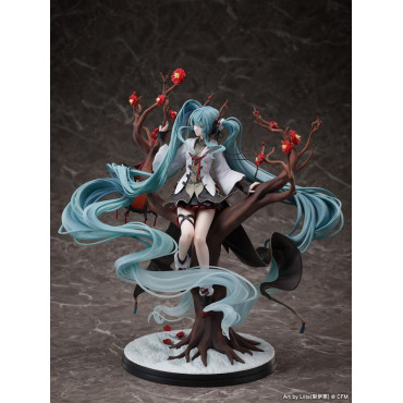 Figura Vocaloid 1/7 Hatsune Miku 2022 Ano Novo Chinês Ver. 30 Cm