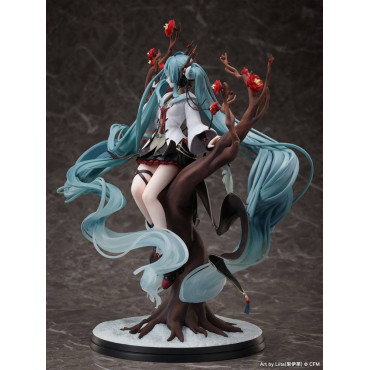 Figura Vocaloid 1/7 Hatsune Miku 2022 Ano Novo Chinês Ver. 30 Cm