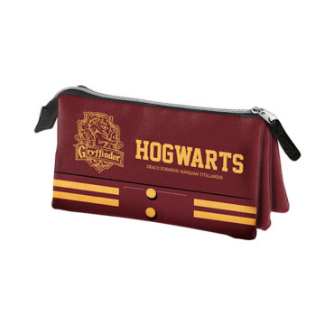 Estojo triplo Harry Potter Gryffindor Hogwarts