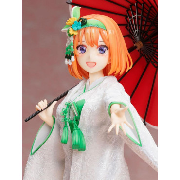 Figura Os Quíntuplos Quintessenciais 2 1/7 Yotsuba Nakano Shiromuku 23 Cm