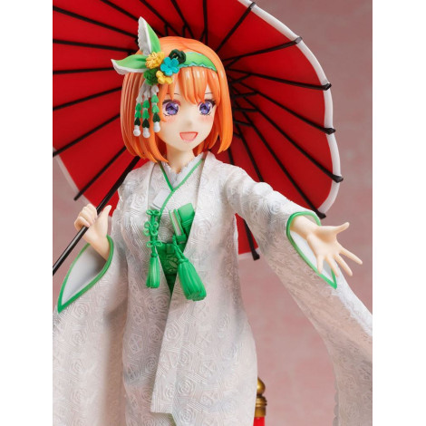 Figura Os Quíntuplos Quintessenciais 2 1/7 Yotsuba Nakano Shiromuku 23 Cm