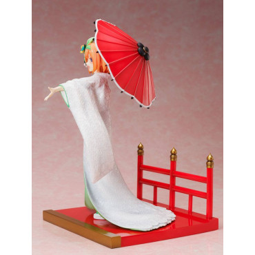 Figura Os Quíntuplos Quintessenciais 2 1/7 Yotsuba Nakano Shiromuku 23 Cm