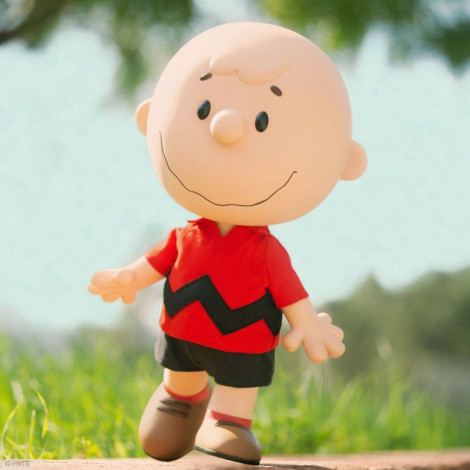 Supersize Figure Snoopy Charlie Brown T-Shirt vermelha