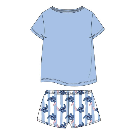 PIJAMA CORTO SINGLE JERSEY STITCH