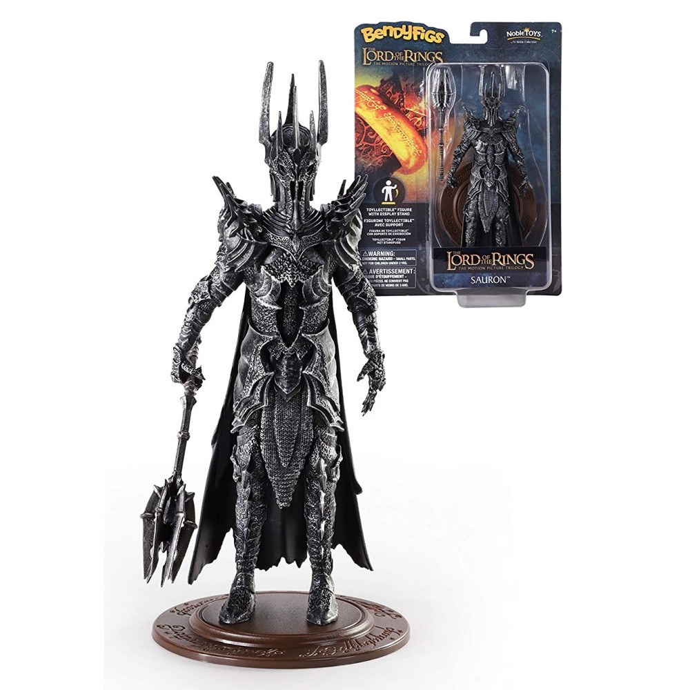 Sauron - Figura Toyllectible Bendyfigs - El Señor de los Anillos