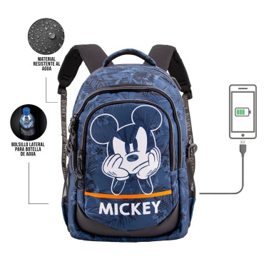 Mochila Mickey Mouse Disney Azul