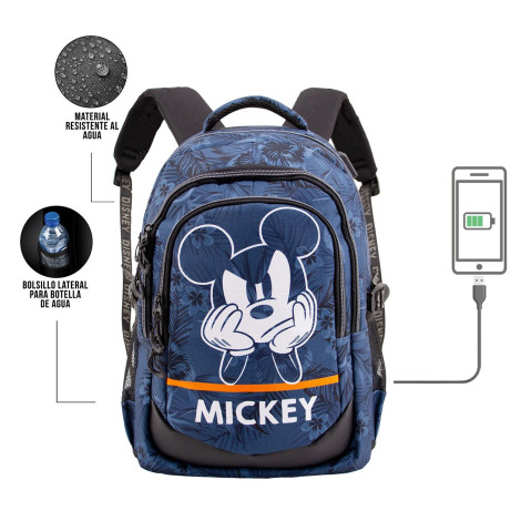 Mochila Mickey Mouse Disney Azul