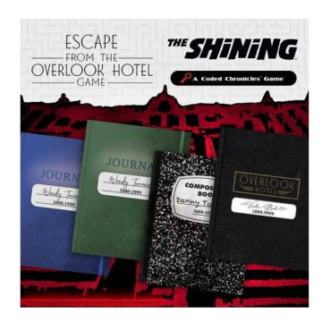 El resplandor Juego de Mesa Escape from the Overlook Hotel - A Coded Chronicles™ Game *INGLÉS*