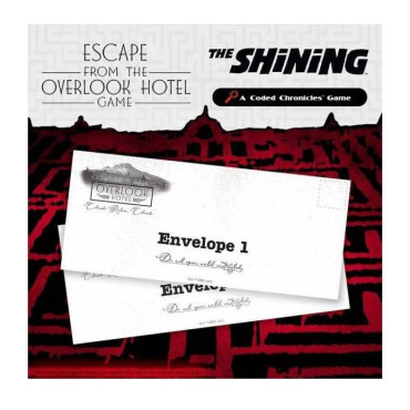 El resplandor Juego de Mesa Escape from the Overlook Hotel - A Coded Chronicles™ Game *INGLÉS*