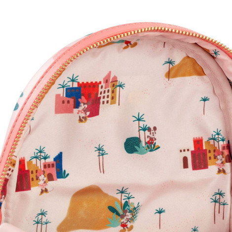 Bolsa de mochila Loungefly Mickey Pink Edição Exclusiva