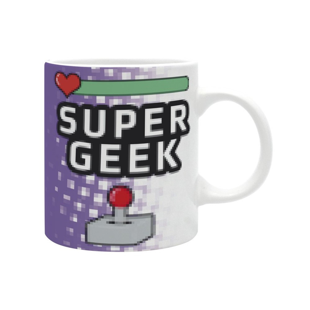 Caneca Retrogaming Super Geek