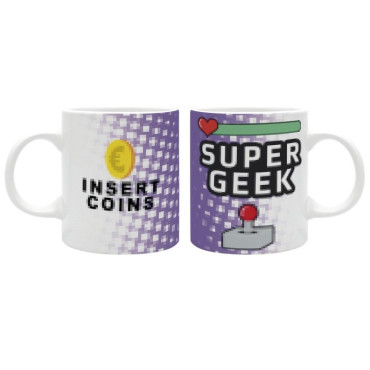 Caneca Retrogaming Super Geek