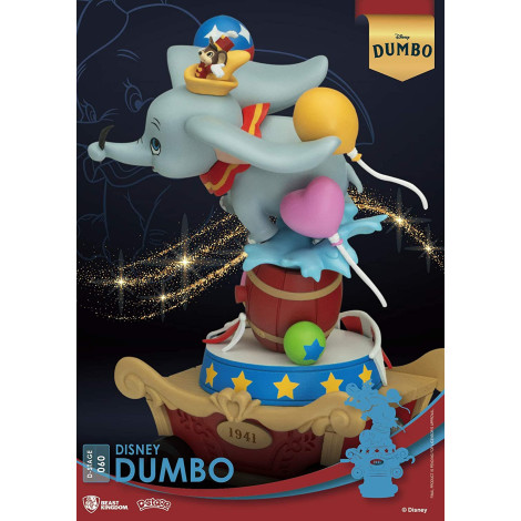 Disney Classic Animation Series Diorama PVC D-Stage Dumbo 15 cm