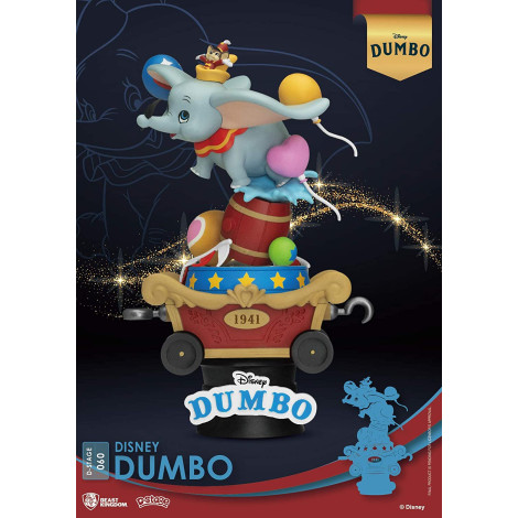 Disney Classic Animation Series Diorama PVC D-Stage Dumbo 15 cm