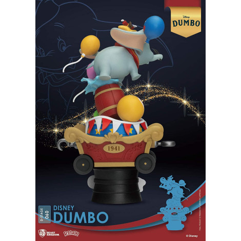 Disney Classic Animation Series Diorama PVC D-Stage Dumbo 15 cm