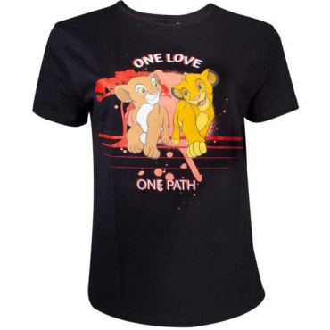 T-shirt do Rei Leão Simba e Nala
