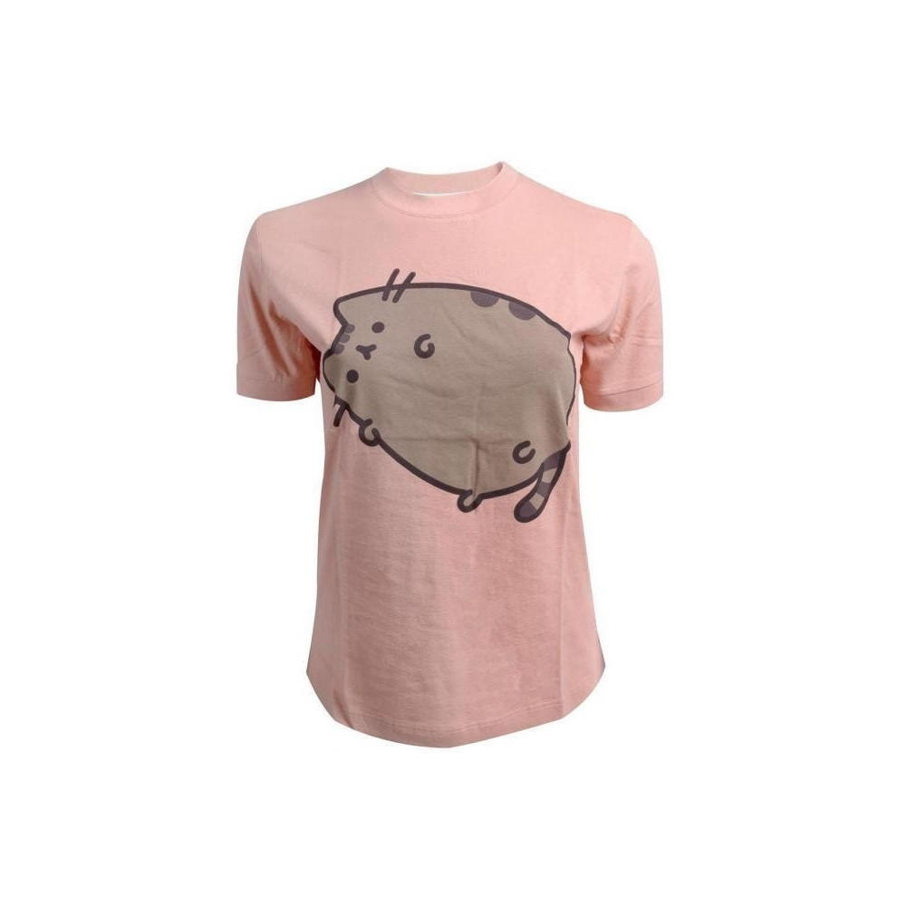 T-Shirt Pusheen cor-de-rosa para rapariga