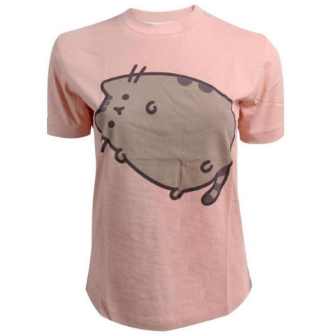 T-Shirt Pusheen cor-de-rosa para rapariga