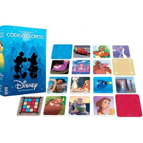 Juego de Cartas Código Secreto Disney