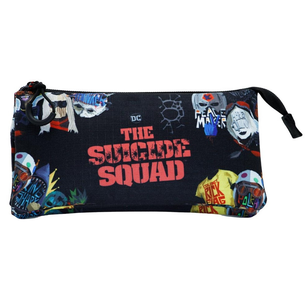 Suicide Squad Triple Suicide Squad Triple Suit Case (Estojo de fato triplo do Esquadrão Suicida)