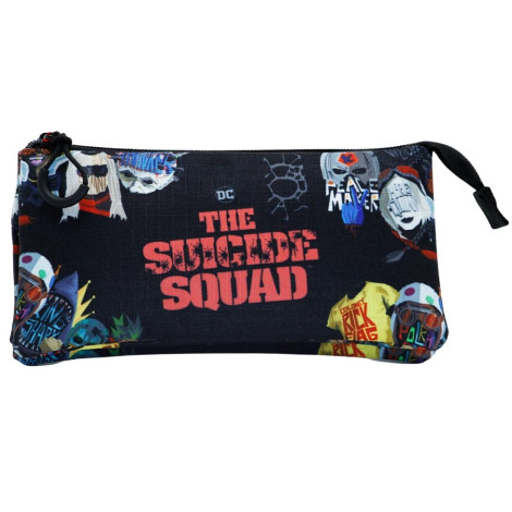 Suicide Squad Triple Suicide Squad Triple Suit Case (Estojo de fato triplo do Esquadrão Suicida)