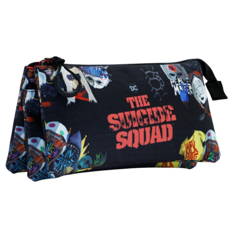 Suicide Squad Triple Suicide Squad Triple Suit Case (Estojo de fato triplo do Esquadrão Suicida)