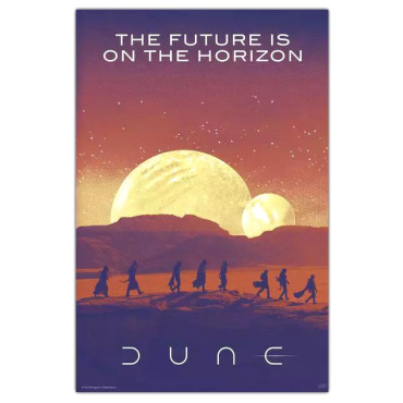 Poster Dune O futuro está no horizonte