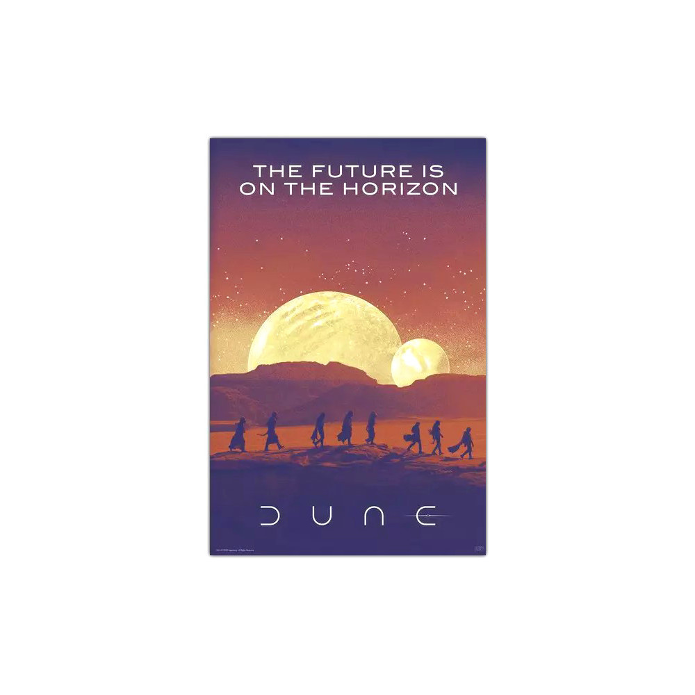 Poster Dune O futuro está no horizonte