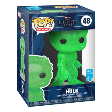 Infinity Saga Figura POP! Artist Series Vinyl Hulk (Green) 9 cm