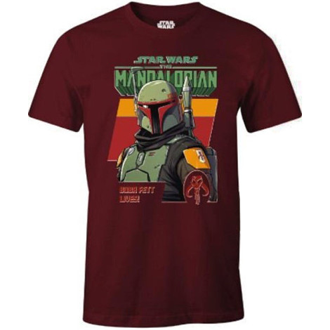 Camiseta Boba Fett Lives The Mandalorian