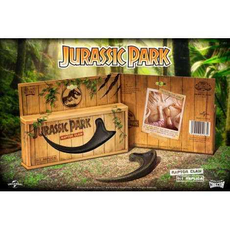 Réplica 1:1 da Garra de Raptor Doctor Collector Jurassic Park