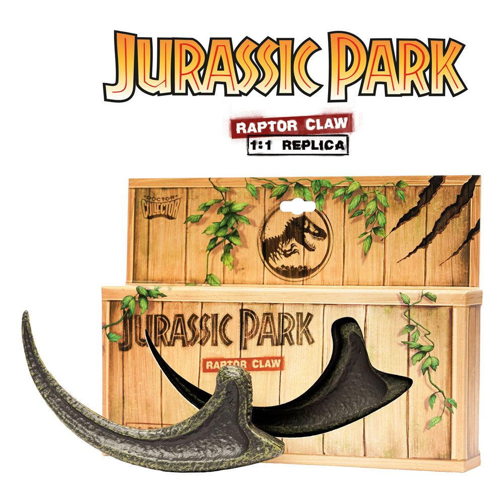 Réplica 1:1 da Garra de Raptor Doctor Collector Jurassic Park