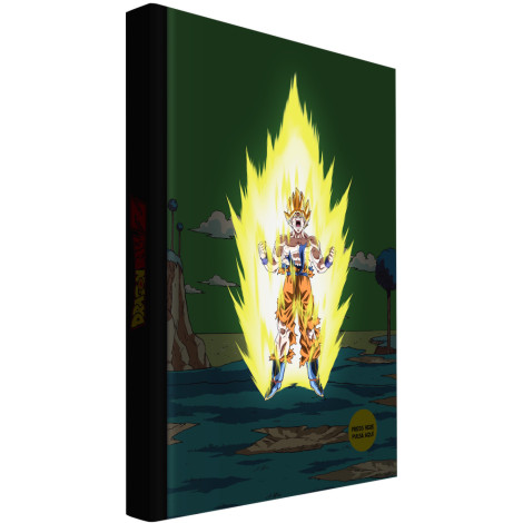 Caderno com luz Goku Namek Dragon Ball