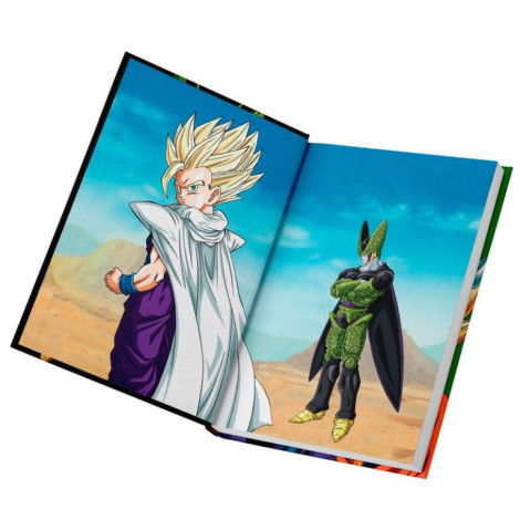 Combater o Cell notebook com luz Dragon Ball