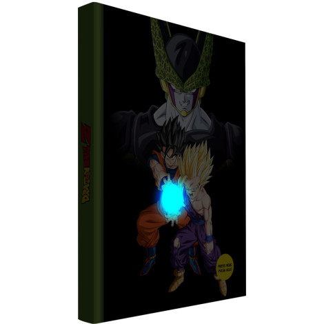 Combater o Cell notebook com luz Dragon Ball