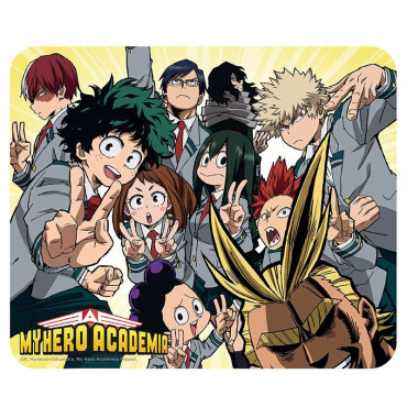 Tapete de rato flexível My Hero Academia Class