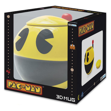 Caneca Pac-Man Joystick 3D