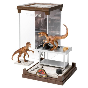 Diorama Figura Velociraptor Jurassic Park 18 cm