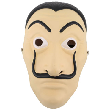 Máscara de casa de papel Dali