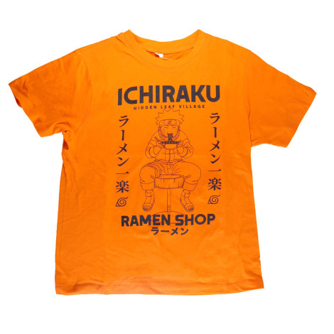 T-shirt para crianças Naruto Ramen