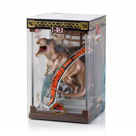 Figura Diorama T-Rex Jurassic Park 18 cm