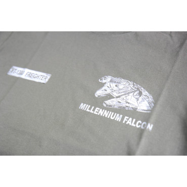 Camisola Star Wars Millennium Falcon Corellian Engineering T-Shirt