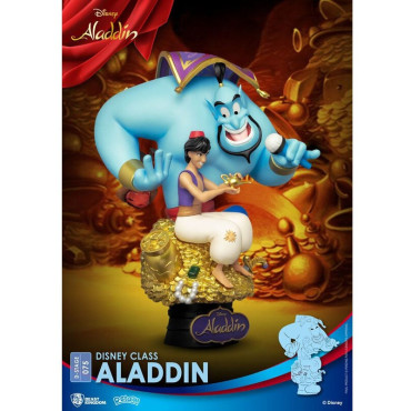 Figura Diorama D-Stage Aladdin com Génio 15 cm