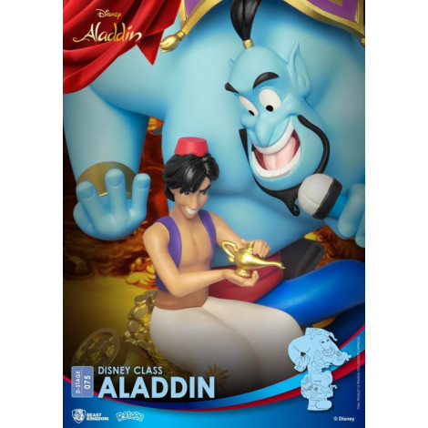 Figura Diorama D-Stage Aladdin com Génio 15 cm